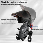 Bike Phone Mount Sun Visor Bike Mount Rainproof Helmet, Kewig ZYM-2