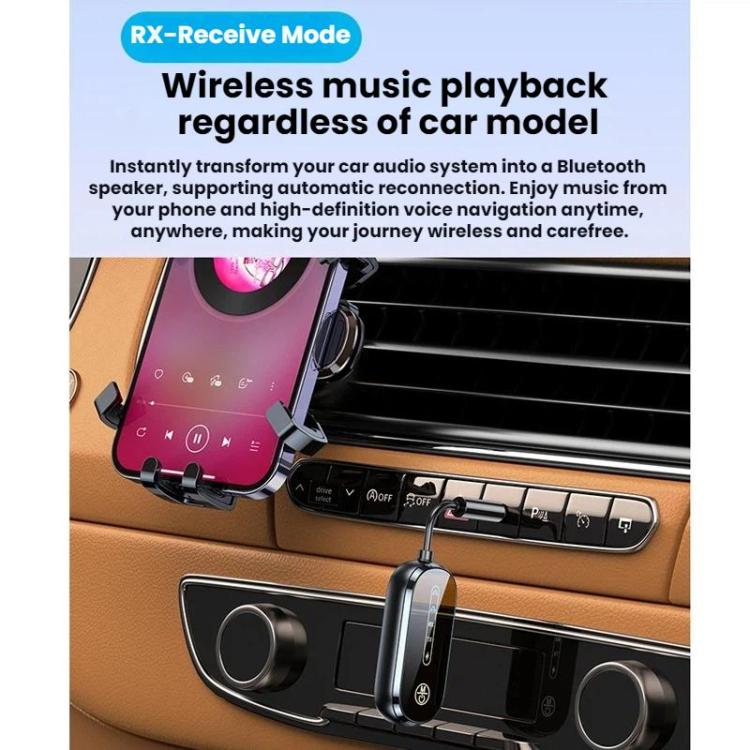 2 in1 Universal Car AUX Bluetooth Receiver and Transmitter, C83PRO