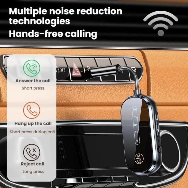 2 in1 Universal Car AUX Bluetooth Receiver and Transmitter, C83PRO