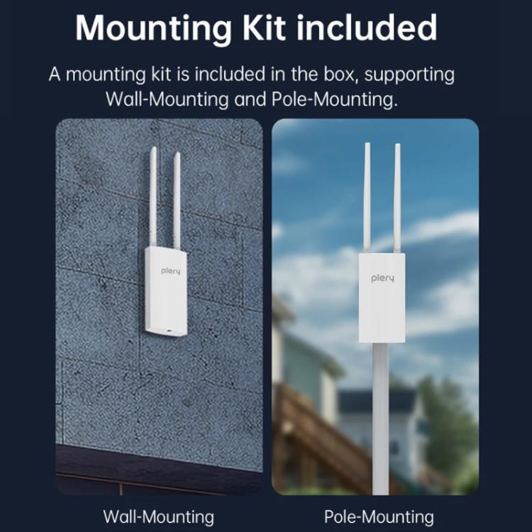 COMFAST Plery R702 Outdoor 4G LTE Wireless Router IP66 Waterproof Universal SIM Support, EU Plug, US Plug, UK Plug, AU Plug