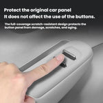 For Leapmotor B10 Left-Hand Drive Glass Lift Panel Silicone Anti-Slip Protection Pad