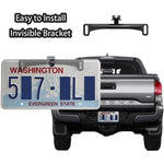 Universal US-standard License Plate Bracket Reversing Cameras Metal Bracket