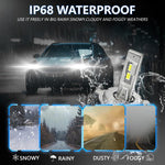 2pcs/Pack 30W 3000LM IP68 Waterproof Automotive LED Headlights, A5 H7, A5 H4, A5 H11, A5 H1, A5 9005, A5 9006