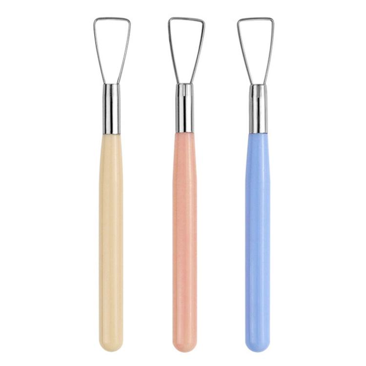 3pcs Pottery Clay Handmade Pottery Sculpting Tools Plastic Clay Embossing Tools, 3pcs Sculpting Tools