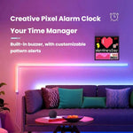 Dynamic Smart Pixel Screen DIY Photo Frame Alarm Clock With Buzzer, Divoom 16 x 16, Divoom 64 x 64