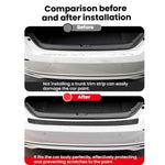 104cm Car Trunk Anti-Collision Protection Strip DIY Bumper Guard Sticker For Sedans, P126, P126-1