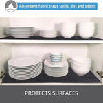 Non-Slip Absorbent Mat For Kitchen & Bathroom Sink Faucet Drip Mat For Countertops, 100 x 100cm