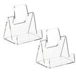Acrylic Book & Brochure Display Stand For Office, Home, Restaurant, Single, Double