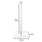 Acrylic Toilet Paper Holder & Roll Organizer For Kitchen, Bathroom & Coffee Table, YX218