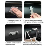 Car Front Seat Adhesive Alloy Storage Hook