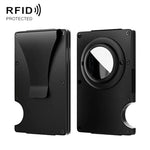 For AirTag 2nd Gen / AirTag 1st Gen Metal Card Holder RFID Blocking Wallet