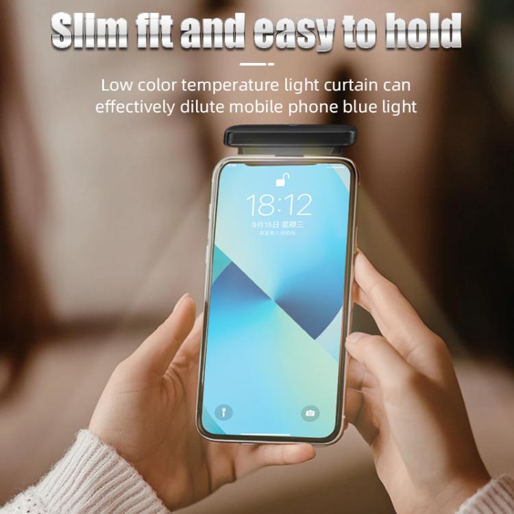 Portable Magnetic Mobile Phone Night Reading Eye Protection Lamp