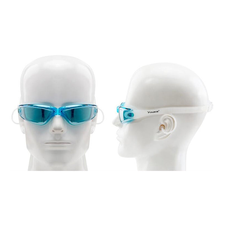 3 in 1 HD Waterproof and Anti-fog Large Frame Siamese Earplugs Swimming Goggles + Swimming Cap + Nose Clip Set for Men and Women, 3 in 1 Swimming Set(Black), 3 in 1 Swimming Set(Blue), 3 in 1 Swimming Set(Pink), 3 in 1 Swimming Set(Silver)