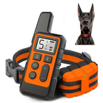 500m Dog Training Bark Stopper Remote Control Electric Shock Waterproof Electronic Collar