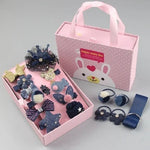 18pcs / Sets Baby Hair Accessories Girls Hairpin Hair Ring Boxed, TBD077045401A, TBD077045401B, TBD077045401C, TBD077045401D, TBD077045401E