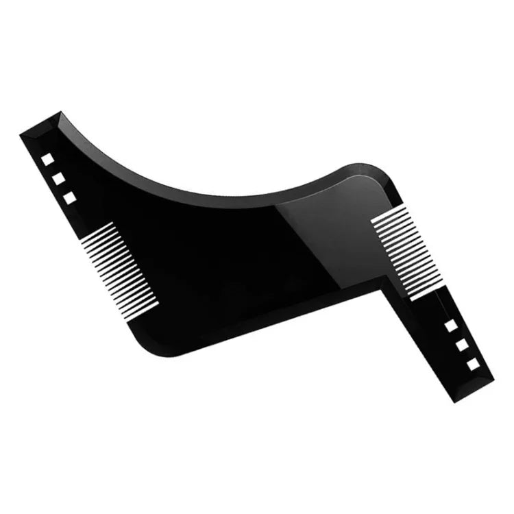 Double-sided Beard Comb Molding Template Tool Beard Shaping Styling Tool With Inbuilt Comb
