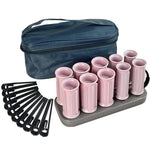 10 PCS/Set Curling Irons Electric Roll Hair Tube Heated Roller Hair Curly Styling Stick