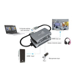 Z30 HDMI Female + Mic to HDMI Female + Audio + USB 2.0 Video Capture Box, Z30