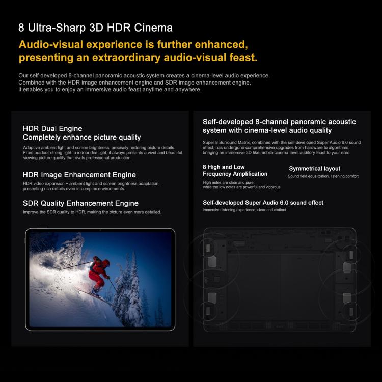 iQOO Pad5 Pro 13 inch Tablet PC, 16GB+512GB, OriginOS 5 MediaTek Dimensity 9400+ Octa Core, 12GB+512GB, 16GB+512GB