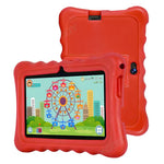 BDF T7 7 inch WiFi Kids Tablet PC with Silicone Case, 1GB+16GB, Android 8.1 MTK6735 Quad Core CPU, US Plug, 3GB+32GB