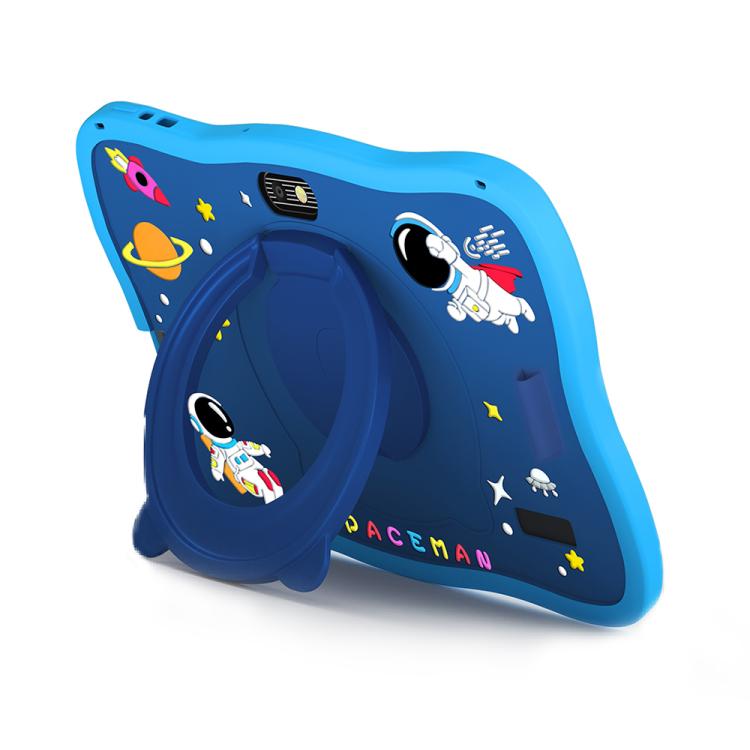 BDF 7 inch WiFi Kids Tablet PC with Spaceman Silicone Case, 2GB+32GB, Android 8.1 MTK6735 Quad Core CPU, US Plug, 4GB+64GB