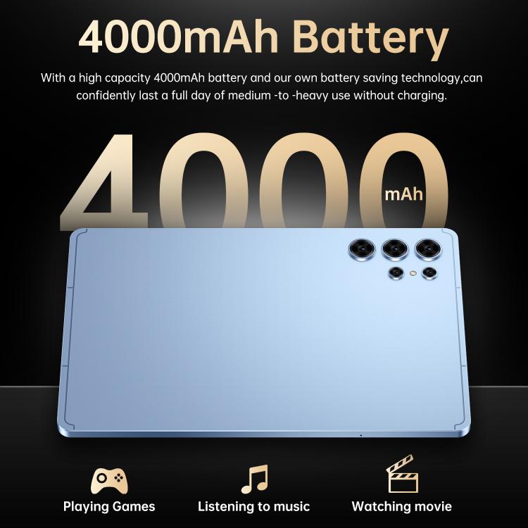 Pad 25 Ultra 10.1 inch 4G LTE Tablet PC, 4GB+32GB, Android 10 MTK6755 Octa Core, UK Plug, UK Plug