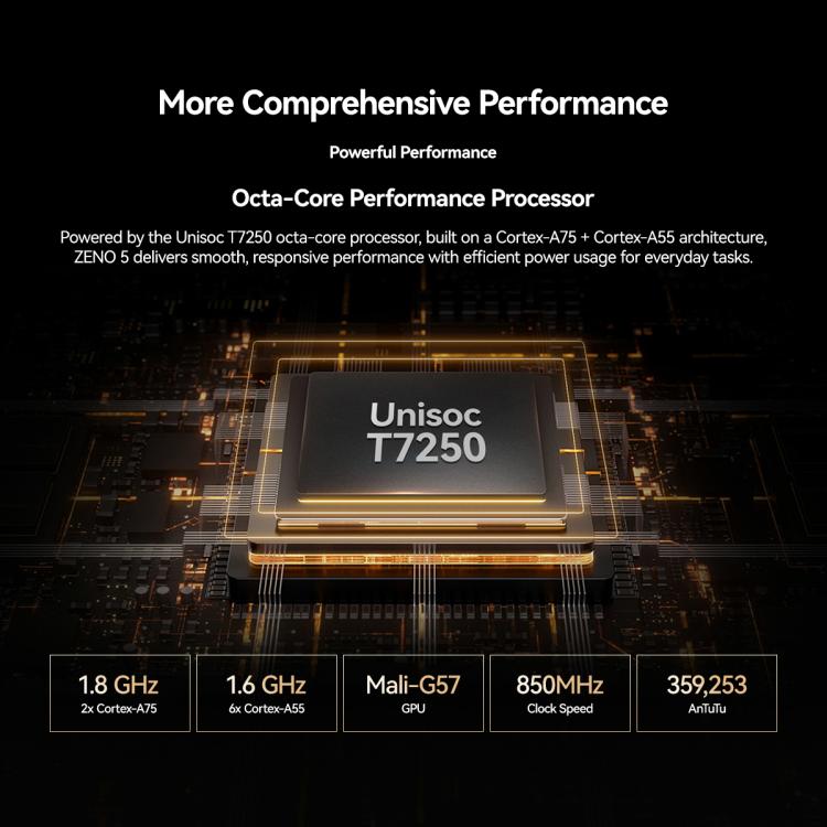 Blackview ZENO 5 Tablet PC, 8GB+128GB, 11 inch Android 16 Unisoc T7250 Octa Core, Network: 4G, Global Version with Google Play, 8GB+128GB