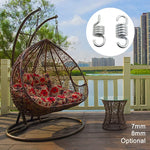 8mm Hammock Hanging Chair Extension Spring, 8mm