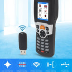 NEWSCAN NS3309 1次元レーザーUSB＋ワイヤレスバーコードスキャナーコレクター、NS3309L