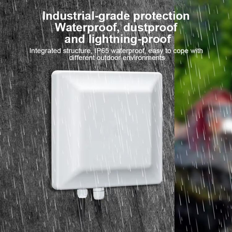 UHF RFID Reader Long Range Integrated Reader Writer With E710 Chip, Style: Add 4G Communication, Add 4G Communication