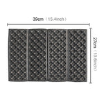 2 PCS Portable Folding Cellular Massage Cushion Outdoors Damp Proof Picnic Seat Mats EVA Pad, 2 PCS (Blue), 2 PCS (Purple), 2 PCS (Red), 2 PCS (Dark green), 2 PCS (Grass green), 2 PCS (Orange)