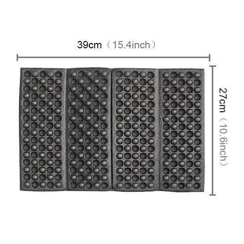 2 PCS Portable Folding Cellular Massage Cushion Outdoors Damp Proof Picnic Seat Mats EVA Pad, 2 PCS (Blue), 2 PCS (Purple), 2 PCS (Red), 2 PCS (Dark green), 2 PCS (Grass green), 2 PCS (Orange)