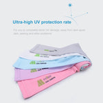 PGM Golf Ice Silk Sunscreen Sleeve for Men and Women (Color:Pink Size:XXL), M, L, XL, XXL