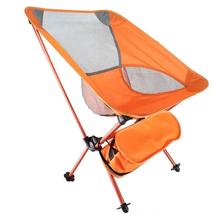 Outdoor Portable Folding Camping Chair Light Fishing Beach Chair Aviation Aluminum Alloy Backrest Recliner, Camping Chair(Black), Fishing Beach Chair(green), Fishing Beach Chair(red)