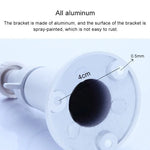 Aluminum Arlo Universal Support Wall Mounted Bracket for Monitor Camera, Black & White Random Delivery - Trustpick