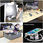 Aluminum Shell Square - column Anti - theft Alarm Stand Security System Burglar Alarm / Anti - theft Alarm Display Holder for Mobile Phones with Type - C / USB - C Port - Trustpick