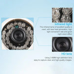 CMOS 420TVL 3.6mm Lens ABS Material Color Infrared Camera with 36 LED, IR Distance: 20m - Trustpick