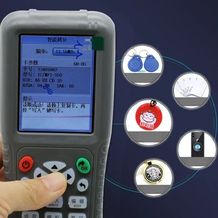 CopyKey - X5 Access Control Elevator Card Duplicator ID Proximity Card Full Encryption Decryption Key Machine - Trustpick