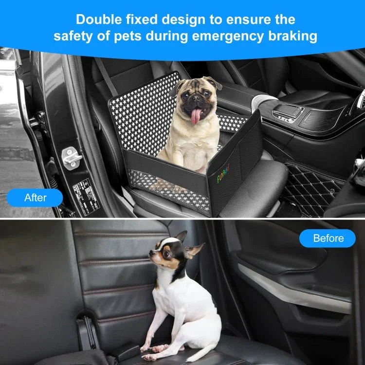 FunAdd Breathable and Foldable Pet Dog Car Basket Anti - dirty Waterproof Pad - Trustpick