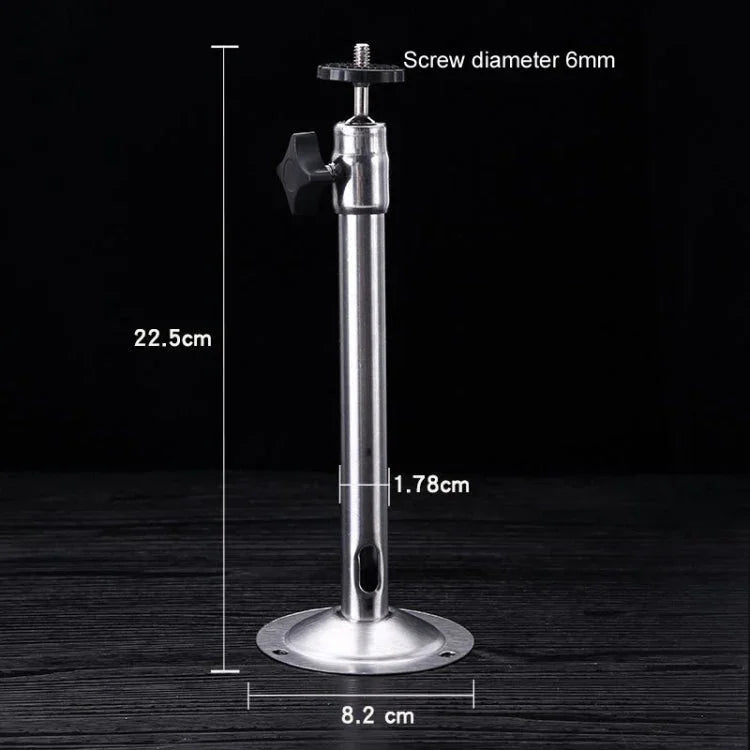 Hanging Stainless Steel Camera Bracket 360 Degree Adjustable Universal Surveillance Mounting Holder - Trustpick