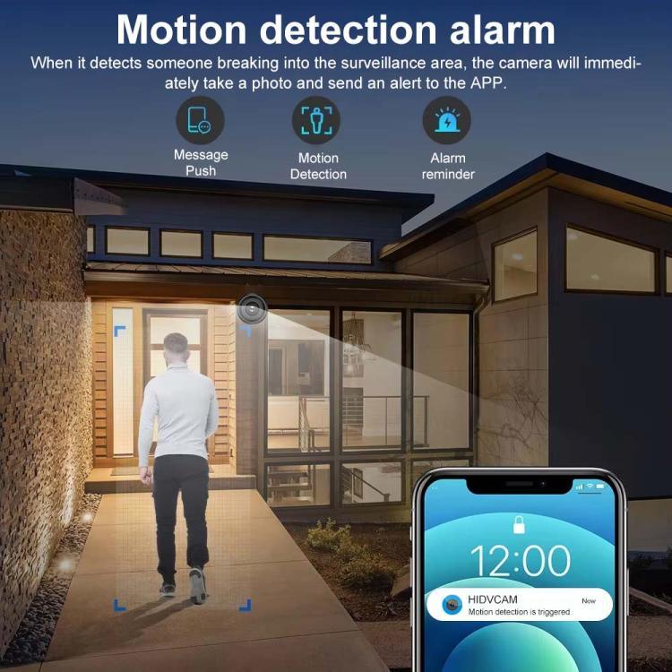 Mini Portable Multi - function Monitoring Fisheye Wide Angle Lens - Trustpick