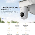 Original Xiaomi Outdoor Camera 4C 3K Full Color Night Vision 5MP IP66 Human Tracking Sound And Light Warning Voice Call Camera - Trustpick
