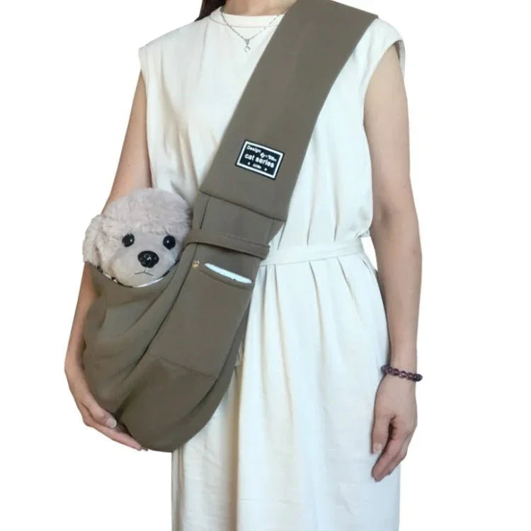 Pet Outing Carrier Bag Cotton Messenger Shoulder Bag - Trustpick