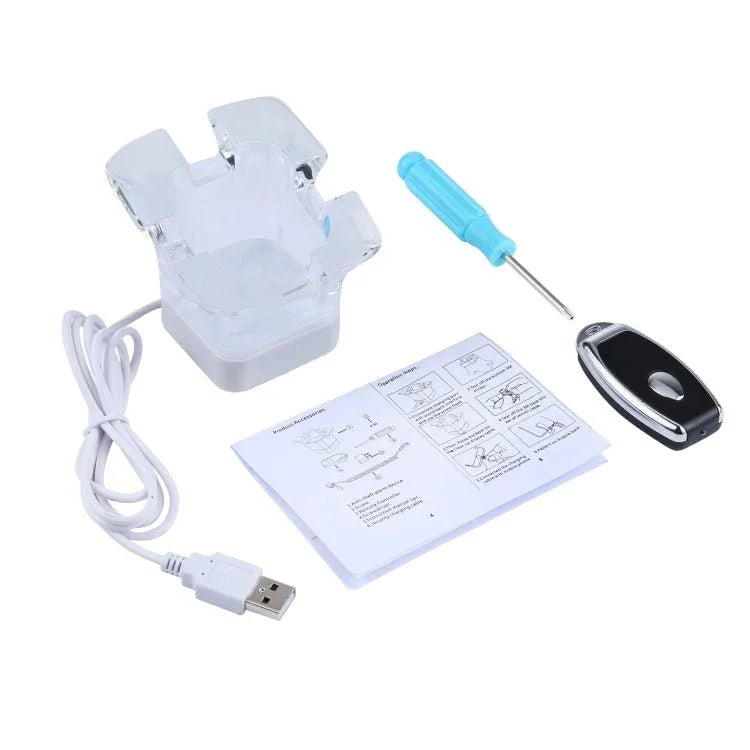 S15 Anti - theft Alarm Stand Security System Touch Burglar Alarm / Anti - theft Alarm Display Holder for iPhone & iPod & iPad with 8 Pin Port - Trustpick