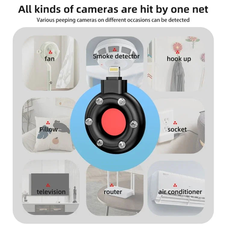 S300 8 Pin Plug Infrared Detector Hotel Camera Anti - Sneak Shooting Scanner - Trustpick