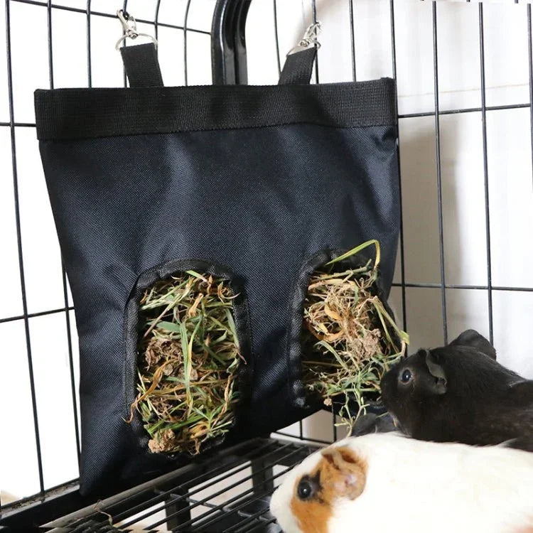 Small Pet Hamster Hanging Hay Storage Bag, Specification: Small - Trustpick