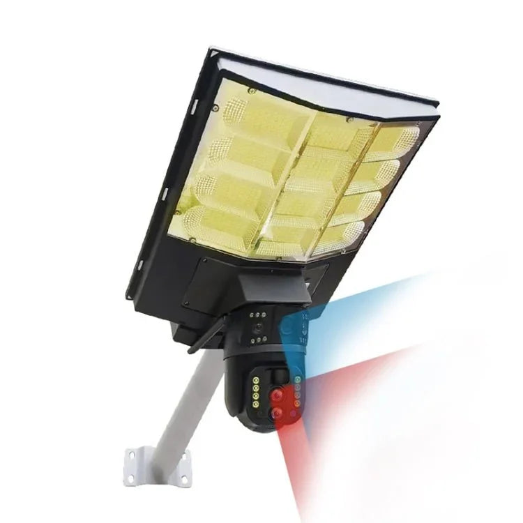 Solar Street Light with V380 4G WiFi 10X Dual - lens Monitoring HD Camera - Trustpick