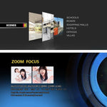 TV - 657H2/IP MF POE 2MP(1080P) Manual Focus 4 X Zoom 2.8 - 12MM Lens POE IP Camera Video Surveillance - Trustpick