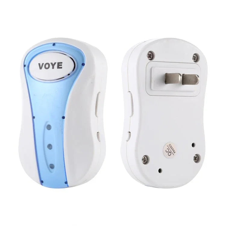 VOYE V008A Home Music Remote Control Wireless Doorbell with 38 Polyphony Sounds, US Plug - Trustpick