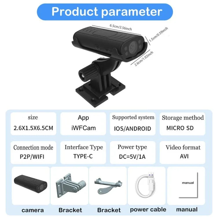 W2 HD Motion Detection IR Night Wireless Smart Camera - Trustpick